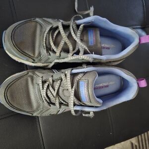 Womens Skechers Skech Lite Pro Athletic Sneakers 8 Great Condition!! Gray